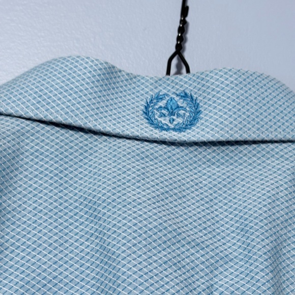 Men's Blue Button-Up Jacket - Picture 10 of 12